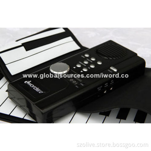 49 Keys Multi-functional Roll-up Pianos with Portable Soft Silicone Electronic Keyboard and USB